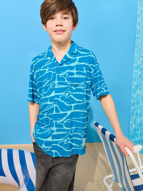 Sinsay Boy's Blue /Aqua Shirt  | Sinsay in lebanon