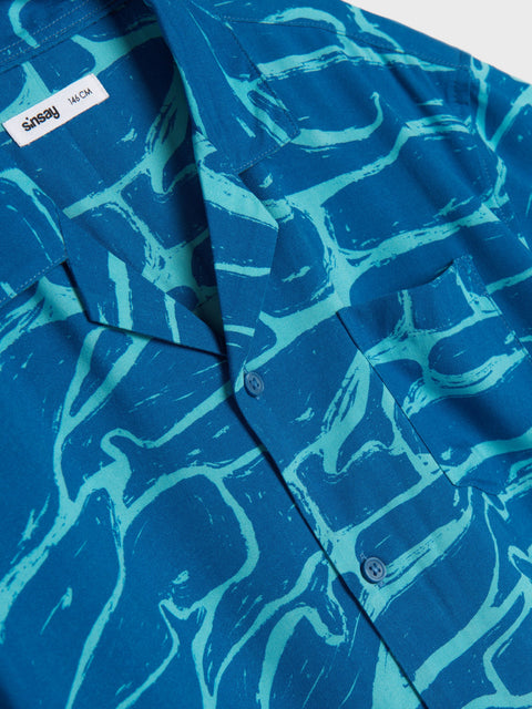 Sinsay Boy's Blue /Aqua Shirt  | Sinsay in lebanon