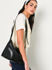Sinsay Women's Black Faux Leather Shoulder Bag | Sinsay In Lebanon