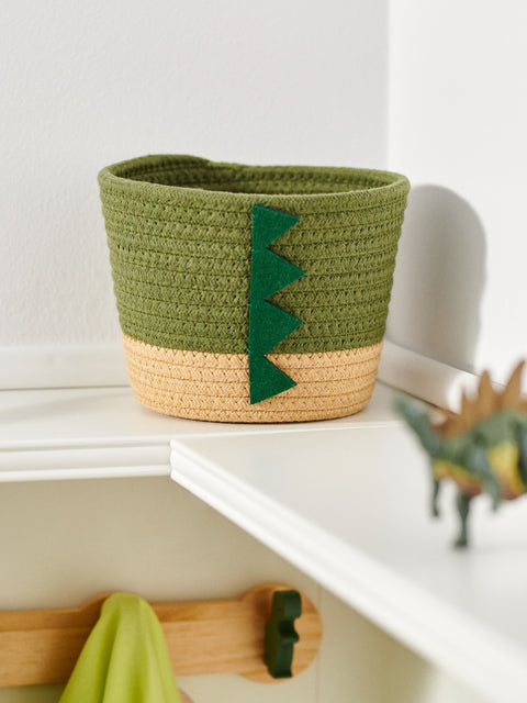 Sinsay Baby's Beige/Green Toys Storage Basket | Sinsay In Lebanon