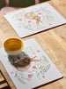 Sinsay Multicolor 2 Pieces Table Mat With An Easter Motif Of Washers Coaster | Sinsay In Lebanon