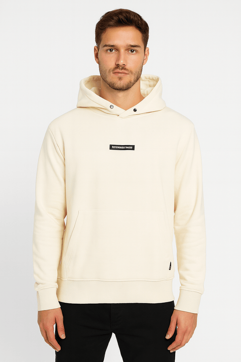 Rebel Men's Off White ROliver Sweat Hoodie | Rebel In Lebanon