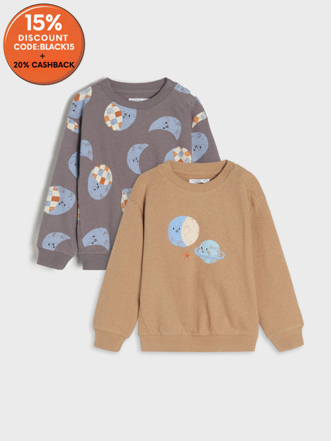 Sinsay Baby Boy's Multi Color 2 Pcs Sweater | Sinsay In Lebanon