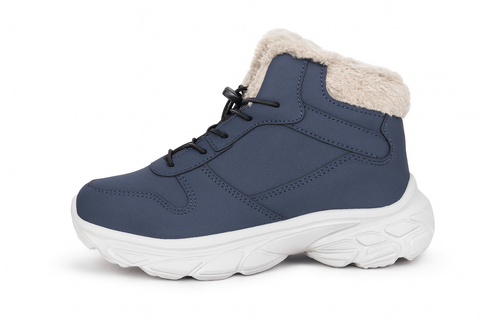 Tonny Black Kids Navy Blue Fur Inside Boots | Tonny Black In Lebanon