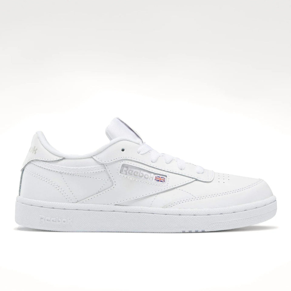 Reebok Boy's White Club C Sneakers