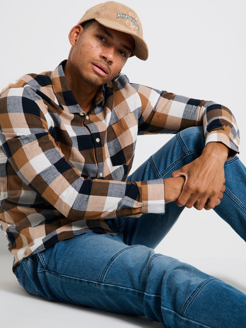 Sinsay Men's Blue Decorative Jogger Jeans | Sinsay in Lebanon