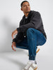 Sinsay Men's Dark Blue Jogger Jeans With Tie Detail | Sinsay In Lebanon