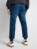 Sinsay Men's Dark Blue Jogger Jeans With Tie Detail | Sinsay In Lebanon