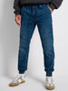 Sinsay Men's Dark Blue Jogger Jeans With Tie Detail | Sinsay In Lebanon