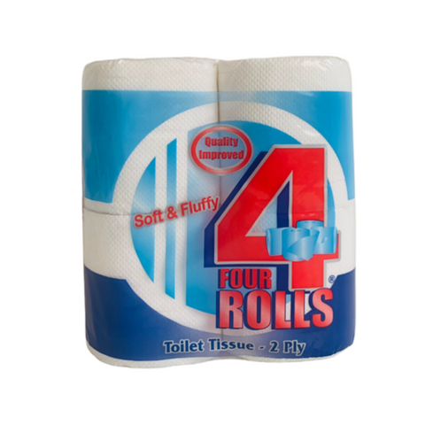 Mimosa Four Rolls Evalet Tissue 500 Sheet 10200400