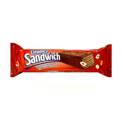 Elegance Sandwich Wafer Hazelnut Cream 50g