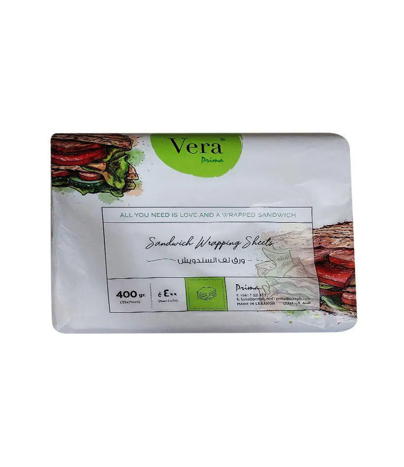 Vera Sandwich Wrapping Paper 400g | Vera Prima In Lebanon