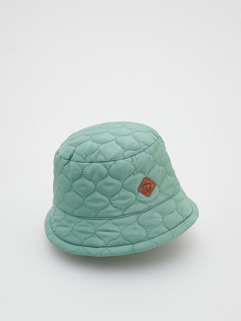Reserved Baby Boy's Mint Green Quilted Bucket Hat | Reserved In Lebanon