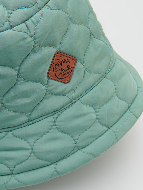 Reserved Baby Boy's Mint Green Quilted Bucket Hat | Reserved In Lebanon