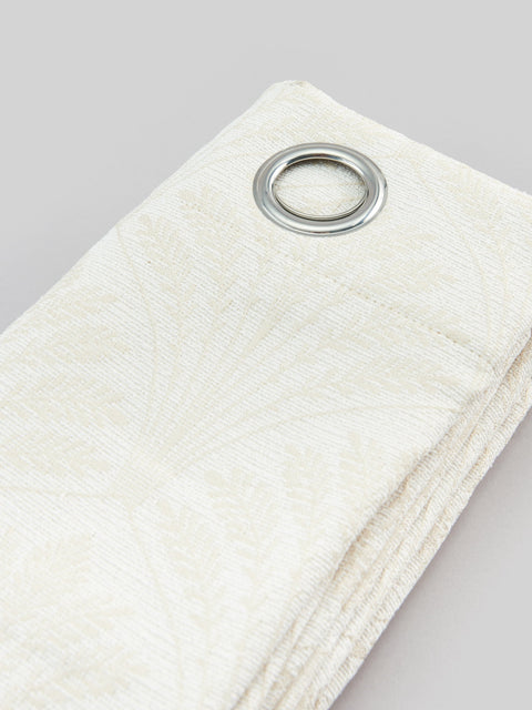 Sinsay Off White Curtain With Silver Tone Details | Sinsay In Lebanon