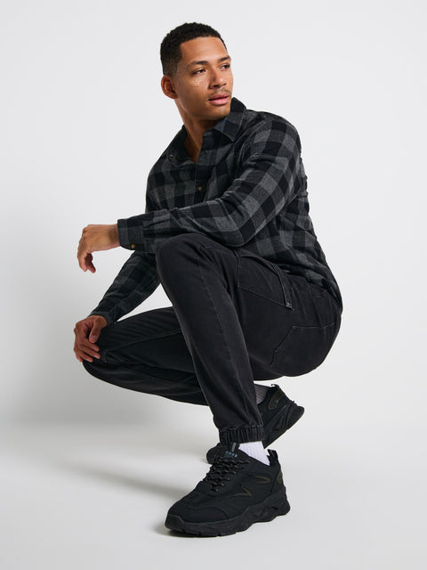 Sinsay  Men's Washed Black Jogging Jeans | Sinsay in lebanon