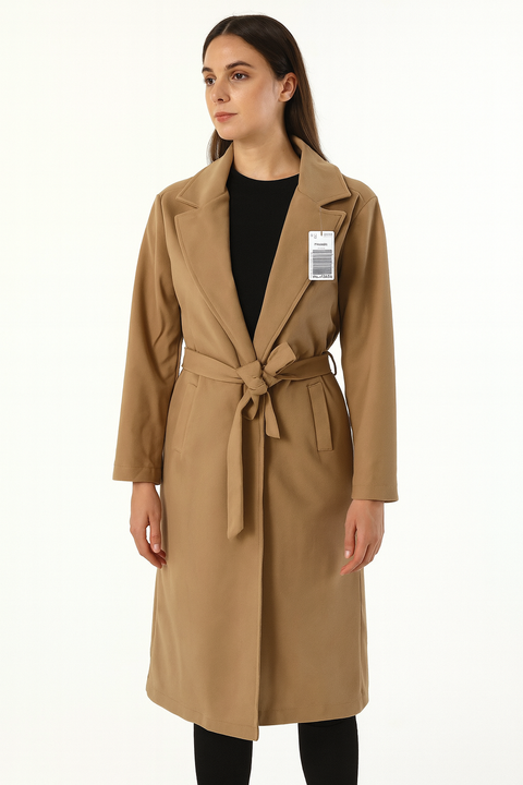 Big Dart Women's Beige Coat | Big Dart In Lebanon
