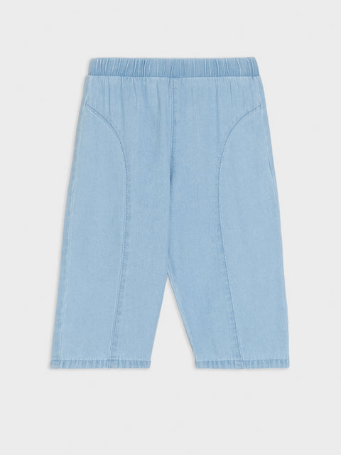 Sinsay Baby Girl's Light Blue Wide Leg Jeans|Sinsay In Lebanon
