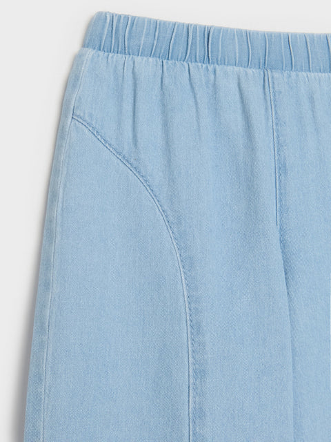 Sinsay Baby Girl's Light Blue Wide Leg Jeans|Sinsay In Lebanon