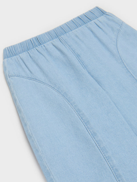 Sinsay Baby Girl's Light Blue Wide Leg Jeans|Sinsay In Lebanon