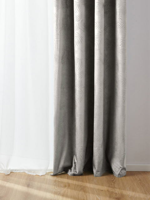 Sinsay Light Grey Floral Curtain | Sinsay In Lebanon