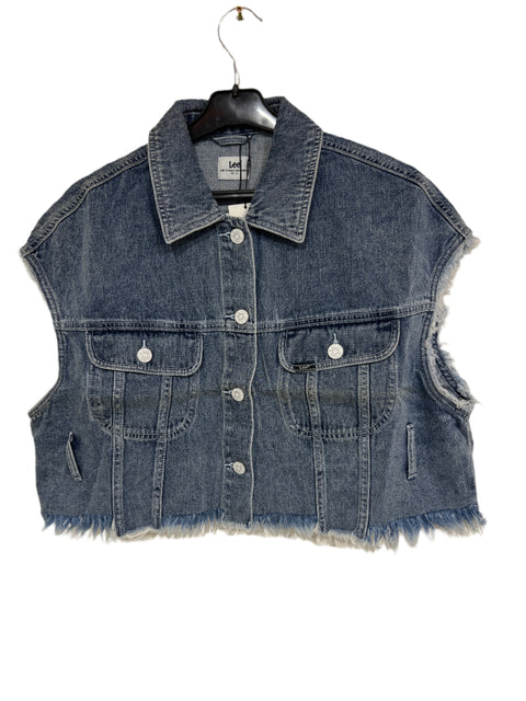 Lee Women's Washed Blue Denim Vest | Lee in Lebanon