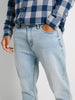 Sinsay Men's Light Blue Carrot Fit Jeans | Sinsay In Lebanon