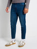 Sinsay Men's Dark Blue Carrot Fit Jeans | Sinsay In Lebanon