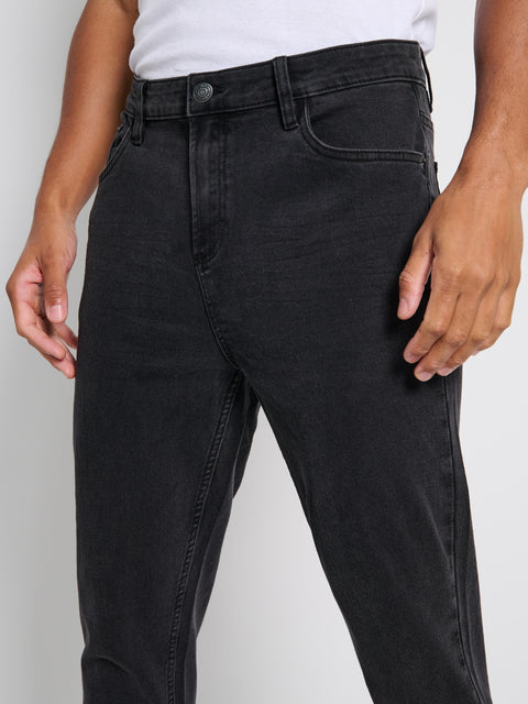Sinsay Men's Washed Black In a Carrot fit Jeans | Sinsay in Lebanon