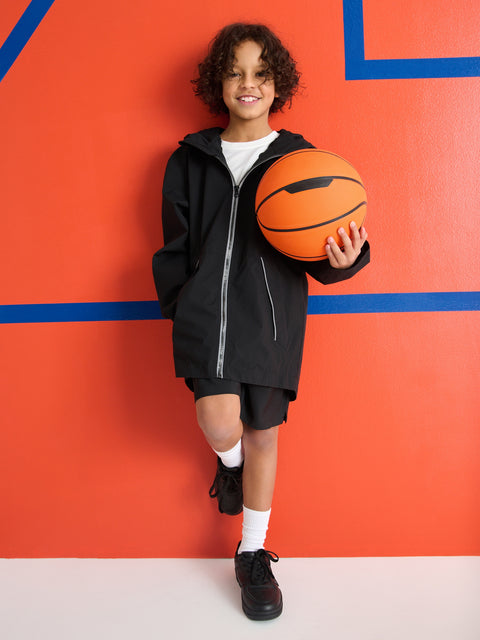 Sinsay Boy's Black Hooded Active Jacket|Sinsay In Lebanon