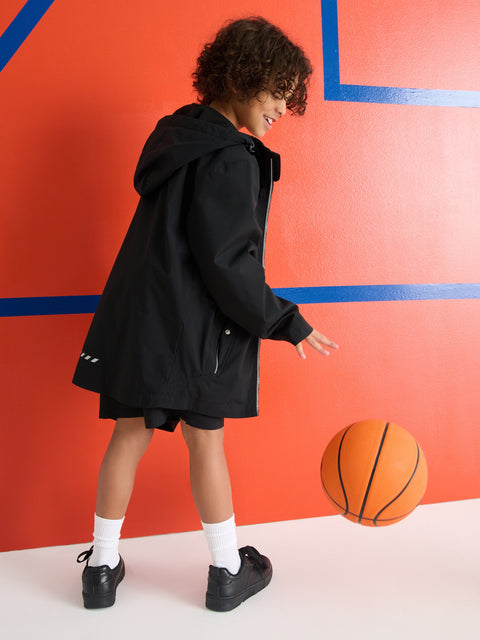 Sinsay Boy's Black Hooded Active Jacket|Sinsay In Lebanon