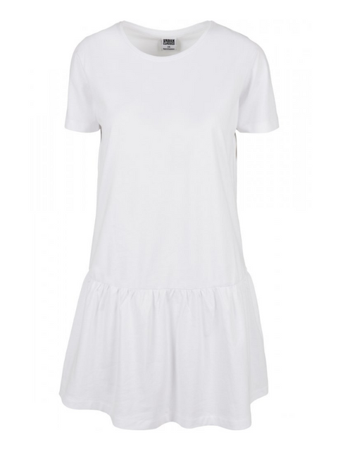Urban Classics  Women's White  Valance Tee Dress TB4104 FE126(shr)