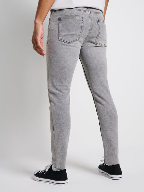 Sinsay Men's Gray Washed Skinny Fit Jeans|Sinsay In Lebanon