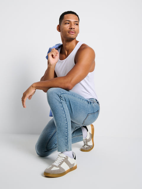 Sinsay Men's  Blue Denim Skinny Jeans   | Sinsay in Lebanon