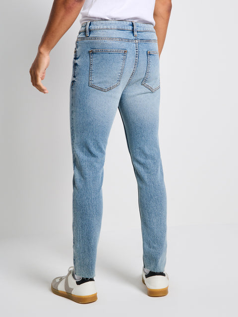 Sinsay Men's  Blue Denim Skinny Jeans   | Sinsay in Lebanon