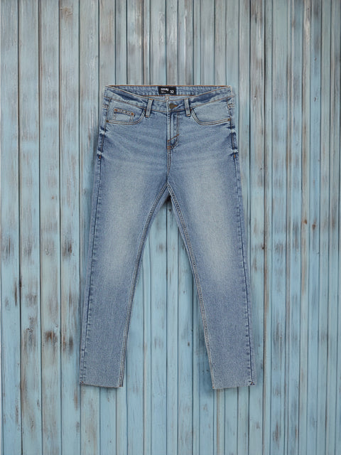Sinsay Men's  Blue Denim Skinny Jeans   | Sinsay in Lebanon