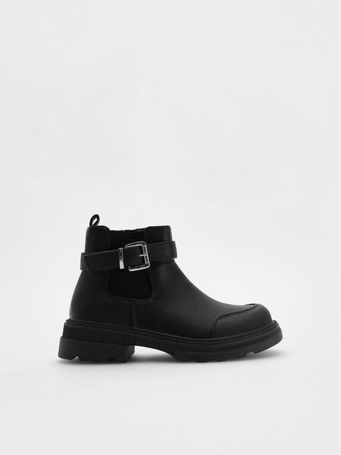 Reserved Girl's Black Ankle Boots | Reserved In Lebanon