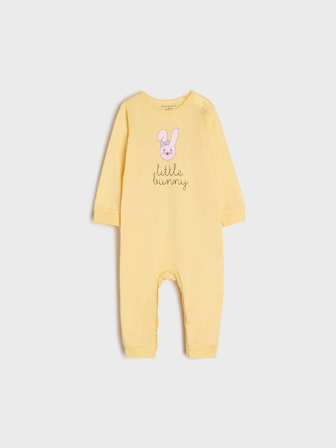 Sinsay Fox & Bunny Baby Girl's Multicolor Pack Of 2 Rabbit Printed Overalls | Sinsay In Lebanon