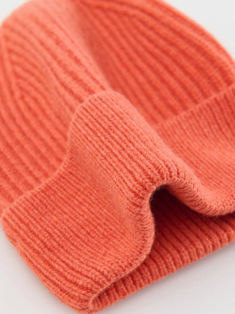 Reserved Boy's Orange Wool Beanie | Reserved In Lebanon