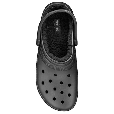 Crocs Women's Black Classic Lined Clog Slippers | Crocs In Lebanon