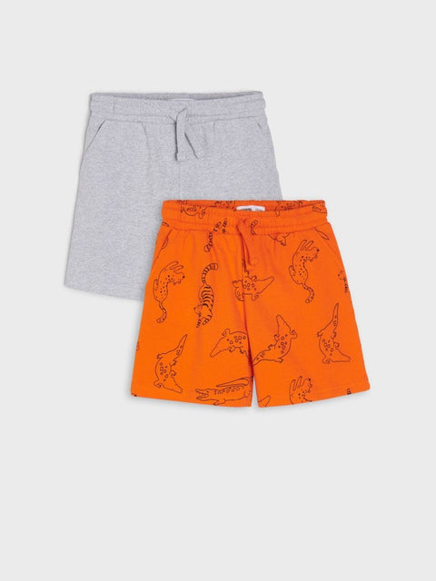 Sinsay Boy's Orange & Gray Set Of 2 Shorts | Sinsay In Lebanon