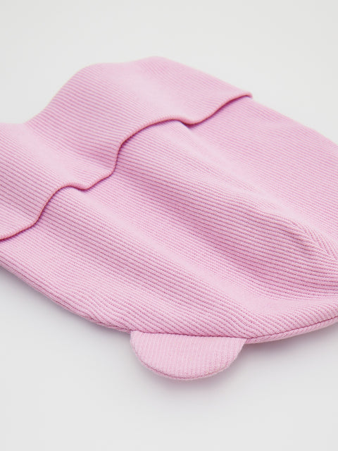 Reserved Baby Girl's Pink Hat With Ears | Reserved In Lebanon