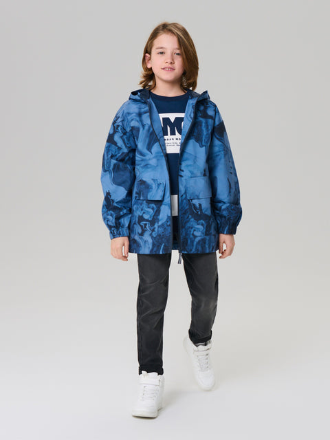 Sinsay Boy's Blue Tie Dye Hooded Jacket|Sinsay In Lebanon