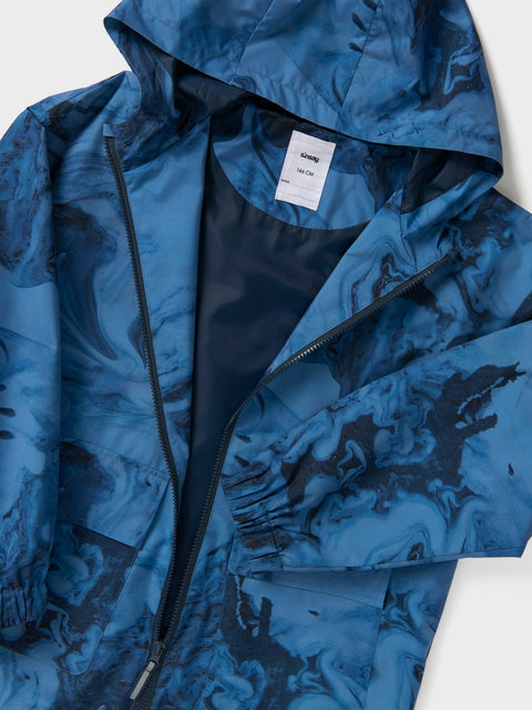 Sinsay Boy's Blue Tie Dye Hooded Jacket|Sinsay In Lebanon