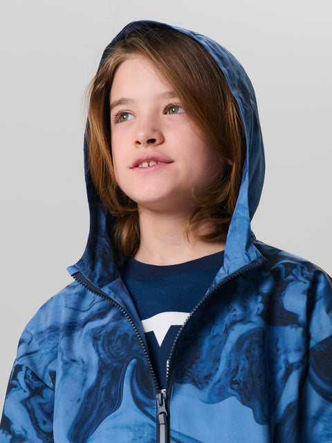 Sinsay Boy's Blue Tie Dye Hooded Jacket|Sinsay In Lebanon