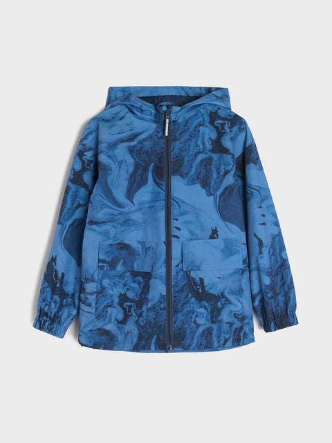 Sinsay Boy's Blue Tie Dye Hooded Jacket|Sinsay In Lebanon