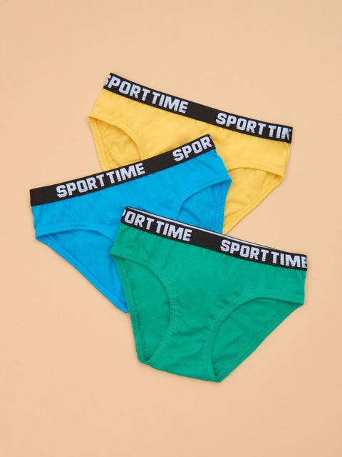 Sinsay  Boy's Green/Yellow/Blue 3pc  Briefs| Sinsay in Lebanon
