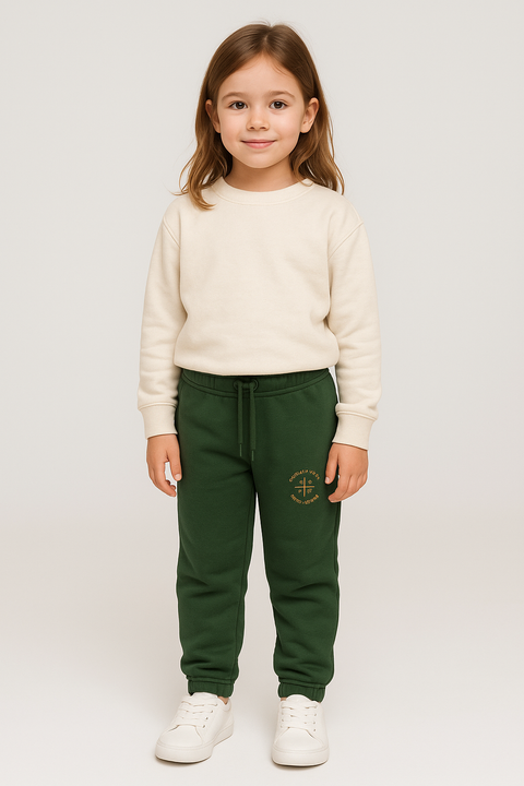 POMPdeLUX Girl's Green Sweatpants |POMPdeLUX in Lebanon