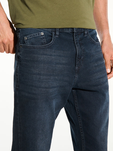 Sinsay Men's Steel Blue Regular-Fit Jeans With Four Pocket | Sinsay In Lebanon