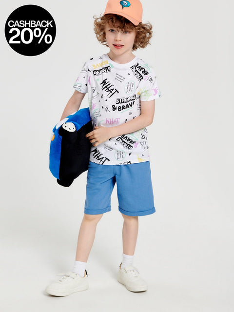 Sinsay Boy's Blue Short With Two Pocket | Sinsay In Lebanon